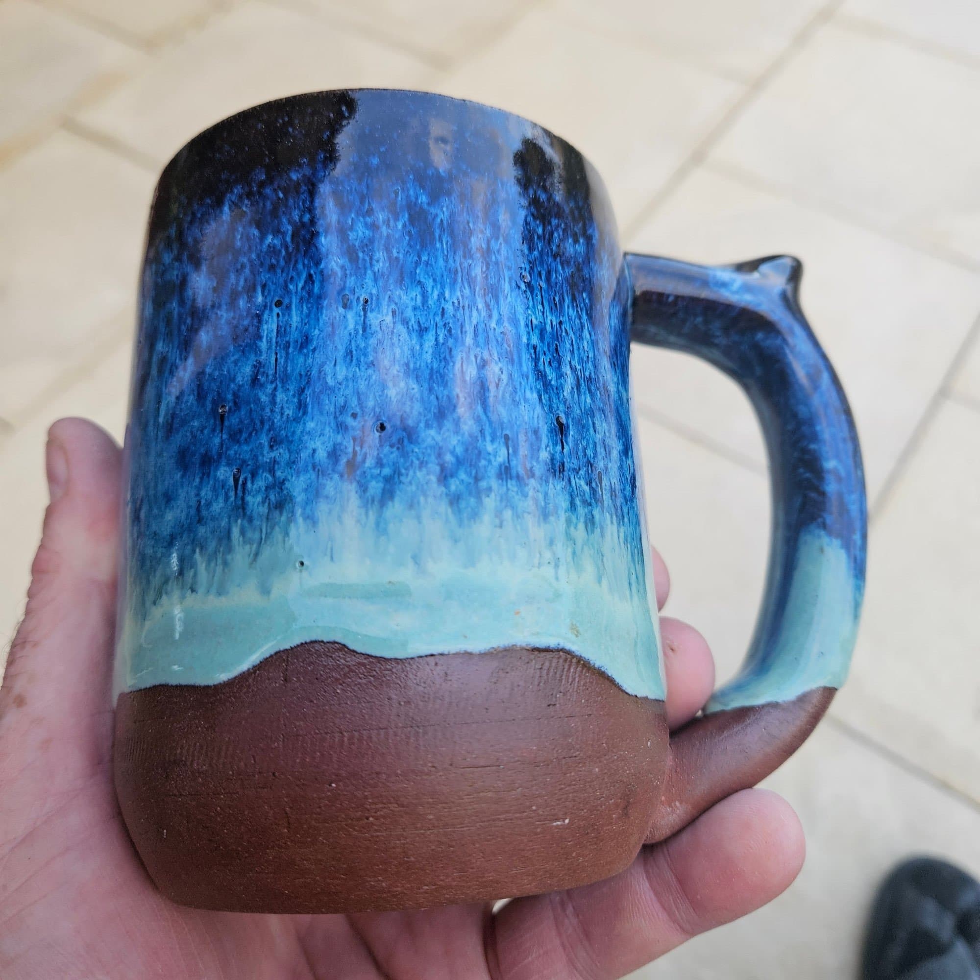 Blue Tankard